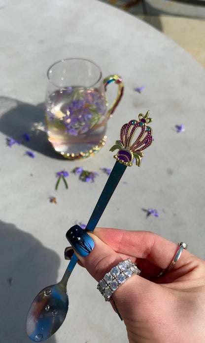 Szklanka do Herbaty z Łyżeczką